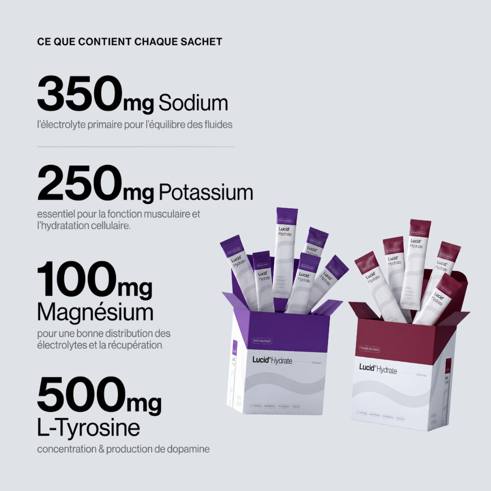 Lucid Hydrate - Pack Hydration